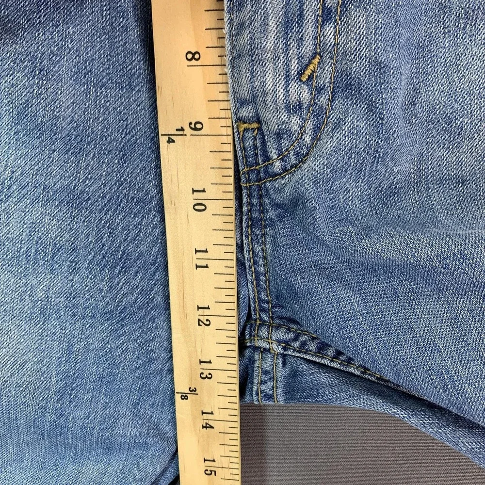 Levis 559 Jeans Mens 40x31 Blue Denim Relaxed Straight Leg Light‎ Wash Faded